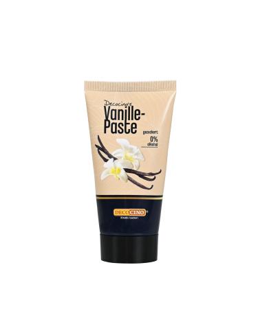 Decocino vanilla paste - 50 g - back aroma with natural vanilla aroma for refining chocolates desserts & cake - ready for use vegan