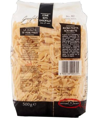 Pasta Garofalo Mixed Pasta 500 g (10 Packs of 500 g) - Buy Online on GoSupps.com