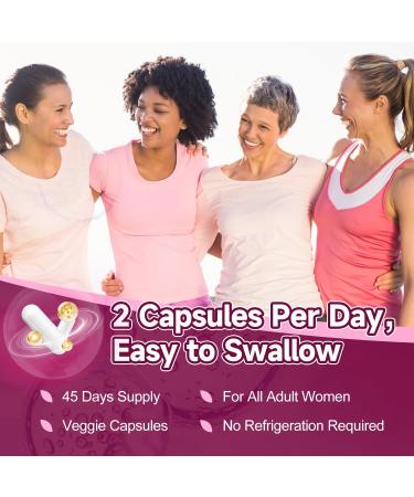 Probiotics for Women - Urinary Tract Health D Mannose & Cranberry 60 Billion CFUs Prebiotics & Digestive Enzymes 90 Capsules for UTI & pH Balance - Buy Online on GoSupps.com