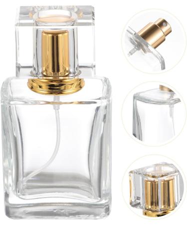 Buy SOLUSTRE Refillable Gold Perfume Spray Bottle | Travel-Friendly Glass Atomizer for Perfume | Compact Perfume Sprayer for International Shipping - Buy Online on GoSupps.com