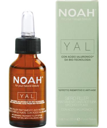 NOAH Yal Filler Hyaluronic Acid Serum - Hair Repair  Anti Frizz  Soft  Smooth  Fine Hair  Anti- Hair Loss  Damaged Hair Growth Serum - Travel Hair Serum  20 ml