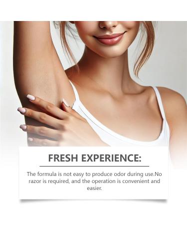 Nbzsmlkn No Shave Hair Removal Cream Hydrates and Nourishes the Skin Makes it Soft and Protected After Hair Removal Fast and Mild 2 pieces - Buy Online on GoSupps.com