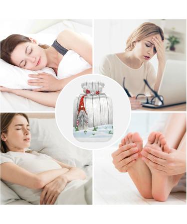 Dwarf Christmas Hot Water Bottle - 2L Warm & Cold Compress for Pain Relief & Bed Warmer - Buy Online on GoSupps.com