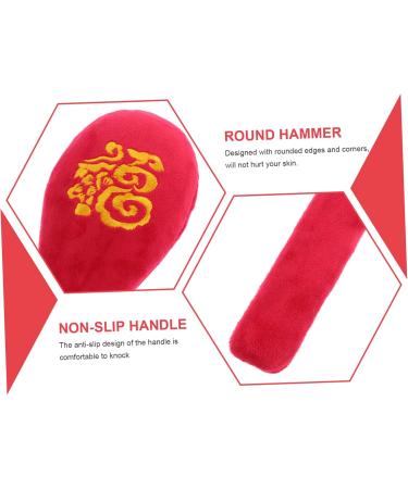 Healeved Meridian Shot Massage Hammer - Set of 2 Wooden Handheld Body Massage Tools for Back & Relaxation - Buy Online on GoSupps.com