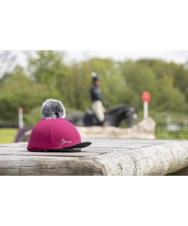 LeMieux Ladies Silk Pom Pom Hat - One Size Mulberry | Premium International Shipping - Buy Online on GoSupps.com