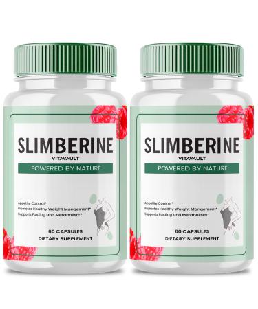 Slimberine Keto Capsules Slimberine Advanced Formula Pills - Maximum Strength Slimberine All Natural Keto Pills Slimberine Capsules Slimberine Official Formula Pills Reviews (2 Pack)