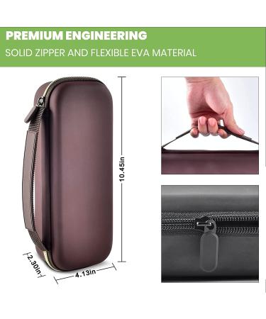 Stethoscope Case for 3M Littmann & MDF Stethoscopes - Chocolate | Extra Pocket for Nurse/Doctor Accessories - Buy Online on GoSupps.com