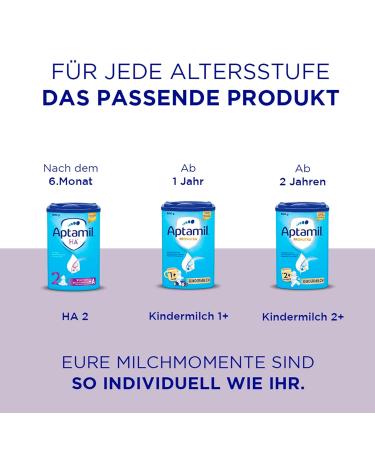 Aptamil HA 1 Infant Milk - DHA Enriched Lactose Only Palm Oil-Free 800g Baby Formula - Ideal from Birth - Buy Online on GoSupps.com