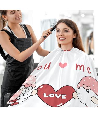 Shop Waterproof Barber Cape - Gnome & Love Cheetah Haircut Bib for Men & Women | Unisex Hair Cutting Cape - Buy Online on GoSupps.com