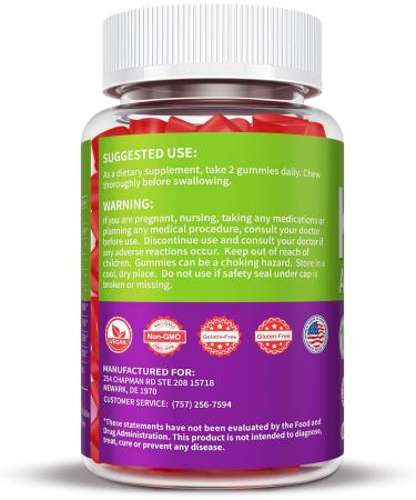 Keto ACV Gummies - Advanced Formula with B12 & Pomegranate | 58 Count - Boost Your Keto Journey - Buy Online on GoSupps.com