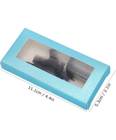 Cosiki July Gift Eyelash Boxes - Stylish Blue Eyelash Packaging for Beauty Lovers | International Shipping - Buy Online on GoSupps.com