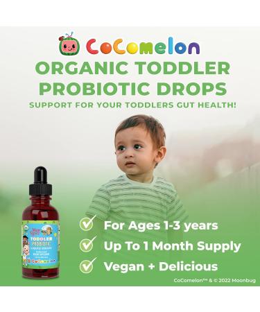 Organic Cocomelon Toddler Vitamin C & Probiotic Bundle by MaryRuth's | Immune & Digestive Support | Vegan & Gluten Free - Buy Online on GoSupps.com