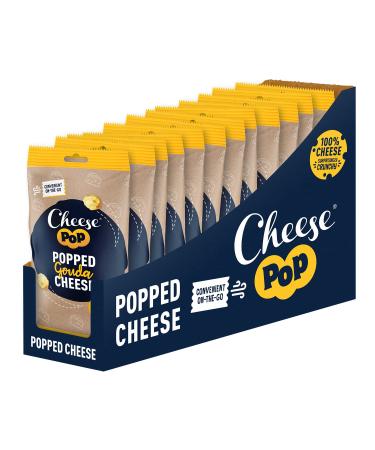 Buy 100% Gouda Cheese Popped Snack - Crispy Airy & Creamy - High Protein 12x20g Pack - Buy Online on GoSupps.com