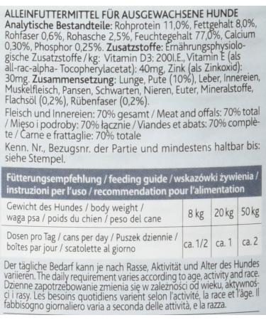 RINTI Kennerfleisch Turkey - Premium Dog Food 12 x 800g | International Shipping Available - Buy Online on GoSupps.com