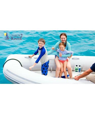 Biodegradable Organic 2-in-1 Shampoo & Body Wash | 8 oz Bottle | For Fresh & Salt Water | No Dyes or Fragrances | Travel Size - Buy Online on GoSupps.com