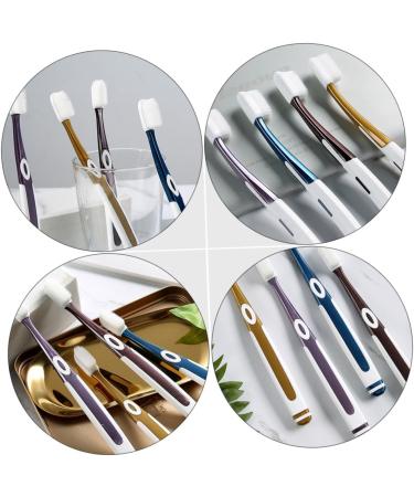 Mobestech 4-St Nano Toothbrush Replacement Heads - Silicone Travel & Household Cleaning Brush (1 Pack) - Soft Gum Care - Buy Online on GoSupps.com