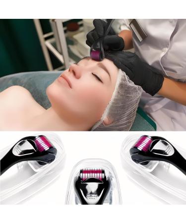 Derma Roller 540 Titanium Needles For Acne Scars Face Facial Wrinkles Hair Loss Stretch Marks Hair Operation Scars Regrowth Micro Needles Professional Micro needling Derma Needling (0.75mm) - Buy Online on GoSupps.com