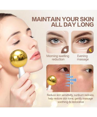 Ice Globes & Cryo Sticks for Face - Reduce Puffiness Tighten Skin and Combat Dark Circles | Facials Massager & Cooling Roller | Perfect Beauty Gift Set for Women - Buy Online on GoSupps.com