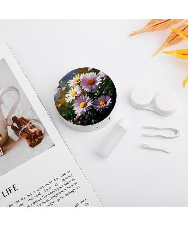 Buy Daisy Plants Print Contact Lens Case | Durable Contact Lens Care & Travel Box - Buy Online on GoSupps.com
