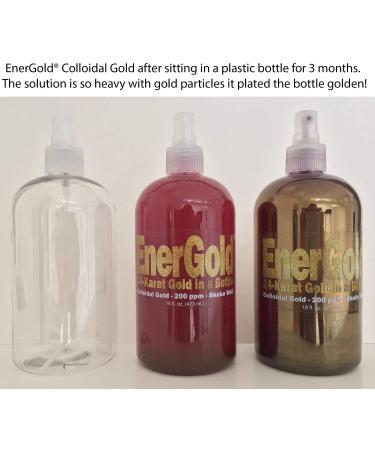 EnerGold 10-Times-Concentrated 200-ppm Colloidal Gold - 16-Oz. Glass Bottle Tamper-Evident-Sealed - Buy Online on GoSupps.com