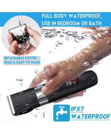 Professional Cordless Hair Clippers for Men - USB Rechargeable & Waterproof - Buy Online on GoSupps.com