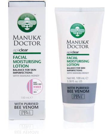 Manuka Doctor ApiClear Facial Moisturising Lotion 100 ml - Buy Online on GoSupps.com