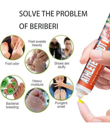Foot Fungus Ointment Antipruritic Fungal Ointment Beriberi Treatment Cream 20 Grams Of foot Odor Beriberi Antipruritic and fungal Beriberi Care Ointment - Buy Online on GoSupps.com
