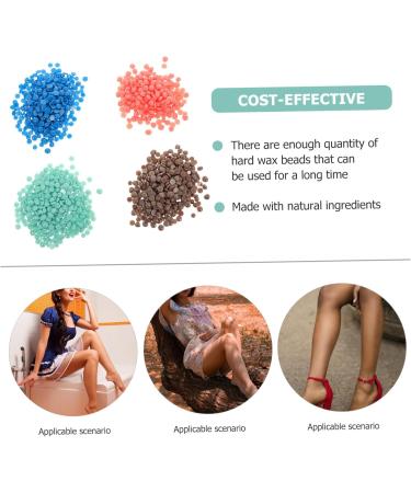 Frcolor 16 Pack Wax Beans for Hair Removal | Face Wax Beads - Hard Wax Depilatory Cream for Smooth Skin - Buy Online on GoSupps.com