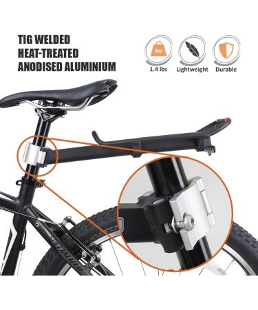 Ibera PakRak Mini Commuter Bicycle Carrier Rack - Lightweight and Durable - Buy Online on GoSupps.com