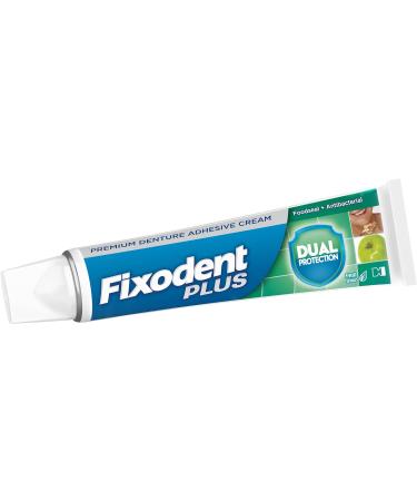 Fixodent Dual Protection Adhesive 40g - Strong Hold and Comfort for Dentures - Buy Online on GoSupps.com