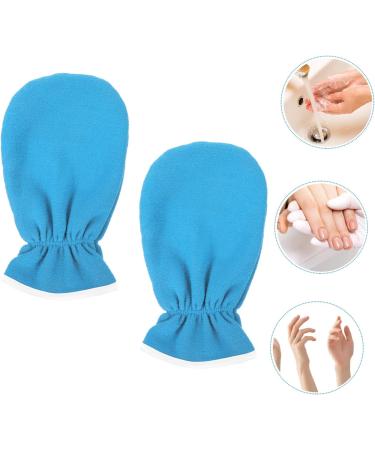 FRCOLOR 2 Pairs Exfoliating Hand Mask Moisturizer Hands Spa Cracked Hands Gloves Hand Gloves Overnight Gloves for Dry Hands Hydrating Gloves Gel Gloves Cotton Body Miss Flannel Dry Skin - Buy Online on GoSupps.com
