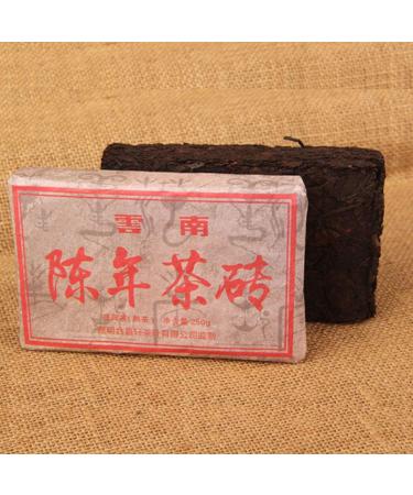 Brique de th Pu Erh m re d'arbre ancien de Yunnan 250g Th noir Puer Tea - Buy Online on GoSupps.com