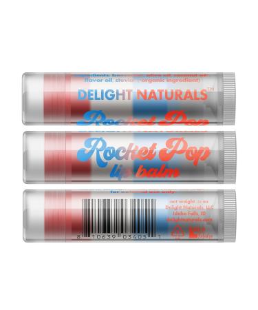 JUMBO Layered Lip Balm - Rocket Pop | Moisturizing & Flavorful | Buy Internationally Now - Buy Online on GoSupps.com