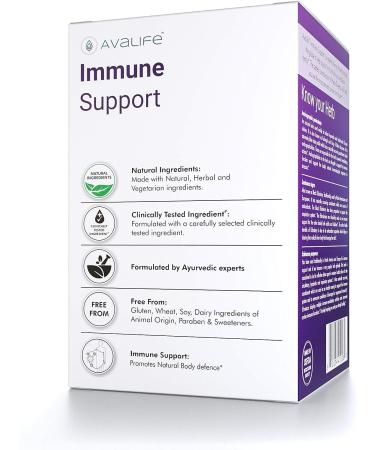 Avalife Immune Support Capsules with Andrographis, Elderberry, Echinacea | Natural Daily Immune Boost Supplement (60 Capsules) - Buy Online on GoSupps.com