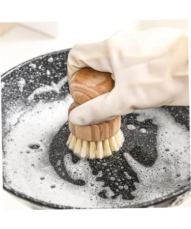 Solustre 2-Pack Dishware Dishwasher Brushes | Kitchen Scrubbing Brush for Cast Iron & Vegetables - Durable Pot & Grill Cleaning Tools - Buy Online on GoSupps.com