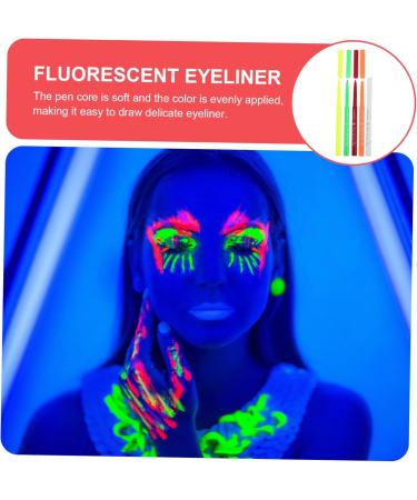 Healeved 10 Pcs Halloween Paint Pen Eyeliner Pen Women Makeup Tool Fluorescence Liner Eye Liner Plastic 12.00X0.80X0.80CMx2pcs Assorted Colorx2pcs - Buy Online on GoSupps.com