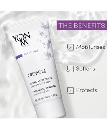 Creme 28 Yonka Hydrating Face Cream for Dehydrated Skin 50ml | Intensely Nourishes and Provides Comfort | 93% Natural Origin I With Essential Oils and Vitamins - Buy Online on GoSupps.com