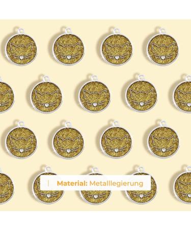 Personalized Ibera Gifts - Engraved Cat Collar for Medium to Large Cats | Glitter Gold Design - Buy Online on GoSupps.com