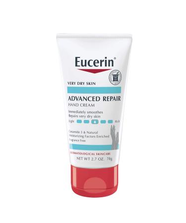 Eucerin Advanced Repair Hand Creme, 2.7 Ounce