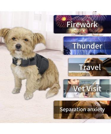 QIYADIN Anxiety Relief Dog Coat - Breathable Small Dog Jacket for Anxiety - Size S - International Shipping - Buy Online on GoSupps.com