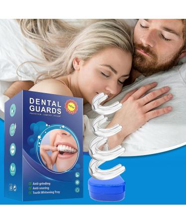 Buy WIZOOWIP Calm Night Sleeping Solution - 4 Piece Airflow Optimizing Anti-Snoring Tool Set | Skin-Friendly Silicone Tooth Clip - Buy Online on GoSupps.com
