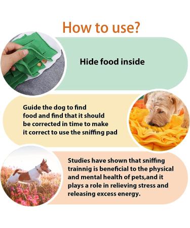 HAWSON Pet Snuffle Mat for Dogs - Large 23.6 x 31.5 Feeding Mat and Treat Dispenser - Indoor/Outdoor Stress Relief Toy for Dogs - Buy Online on GoSupps.com