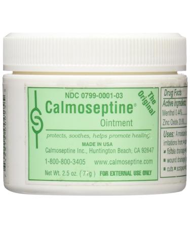 Calmoseptine Ointment 2.5 Oz