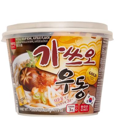 Wang Katsuo Udon Bowl - Rich and Sweet Noodles for Slurping - 7.79oz (Pack of 6) - Buy Online on GoSupps.com