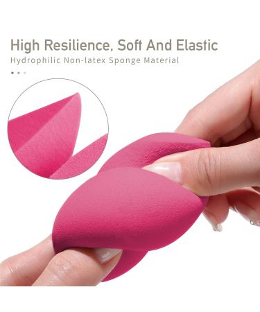 Venares 8pcs Multicolor Makeup Sponges Set with Foundation Brush - Perfect for Fluid Cream & Powder Application - Buy Online on GoSupps.com