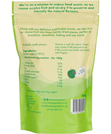 Squished Apple & Blueberry Boost Mixed Pack | Air-Dried Pieces | 2 x 150g | Nothing Added Just Apple & Blueberries | Gluten Free | Resealable Bags - Buy Online on GoSupps.com