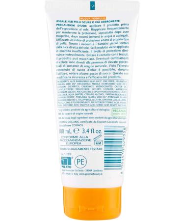  Geomar bio sun milk - organic certification SPF10 100 ml - Buy Online on GoSupps.com