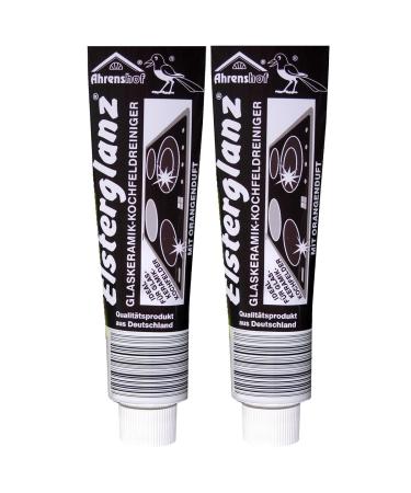 Elsterglanz glass ceramic hob cleaner - 2 maxi tubes of 150ml each - Buy Online on GoSupps.com