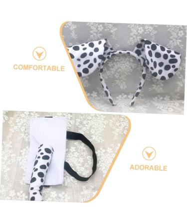 Beavorty 1 Set Set Dog Ears Headwear Dog Costume Dog Element Headband Animal Headband Costume Photo Props Party Headband Dog Ears Headband Decorative Bow Tie Headband Animal Costume 35.00X12.00X2.00CM As Shown - Buy Online on GoSupps.com