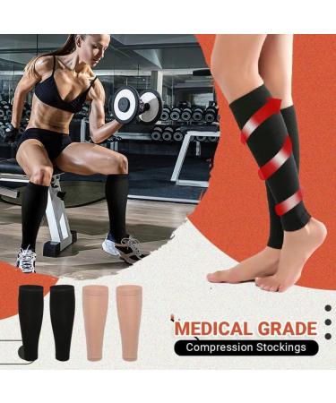 Royalaura Medical Compression Stockings | Advanced Healing Calf Compression Socks - Medical Quality in Gray - Buy Online on GoSupps.com